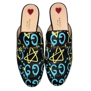GUCCI GHOST PRINCETOWN SLIDES